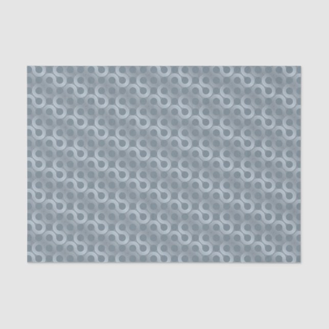 Abstract gray flow background tissue paper (Front)