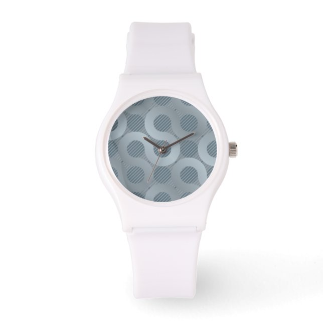 Abstract gray flow background watch (Front)