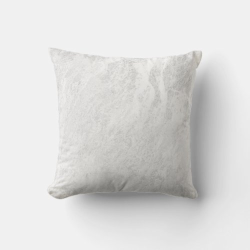 Abstract Gray Silver Monochrom Delic Marble Pastel Throw Pillow