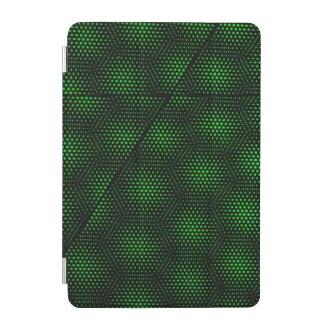 Abstract Green Background iPad Mini Cover (Front)