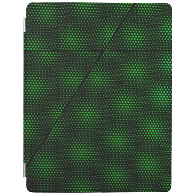 Abstract Green Background iPad Smart Cover (Front)