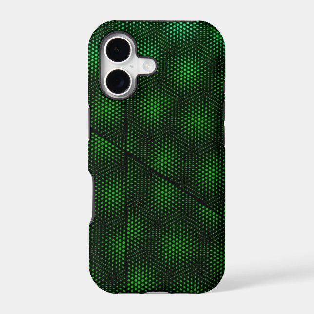Abstract Green Background Iphone Case (Back)