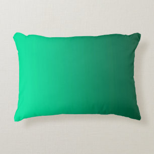 Abstract green birght contrast pure color trend mo accent pillow
