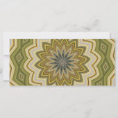 Abstract Green Book Mark (Back)