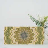 Abstract Green Book Mark (Standing Front)