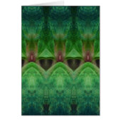 Abstract Green Cards (Front)