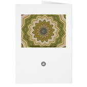 Abstract Green Cards (Back)