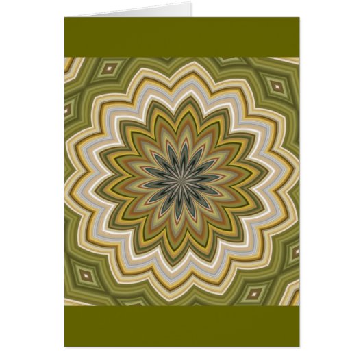 Abstract Green Cards (Front)