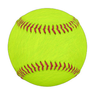 Abstract Green Lime Baseball