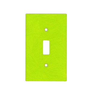 Abstract Green Lime Light Switch Cover