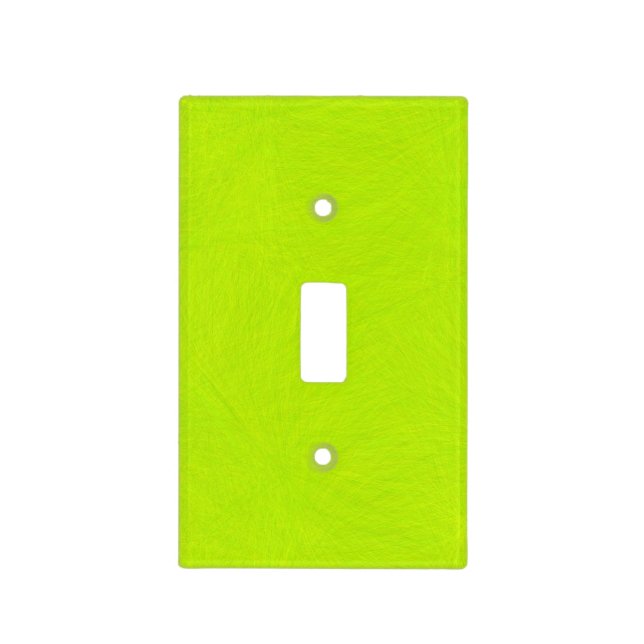 Abstract Green Lime Light Switch Cover (Front)