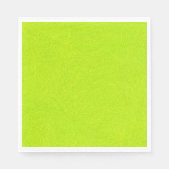 Abstract Green Lime Napkins (Front)