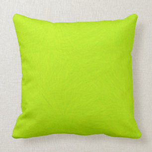 Abstract Green Lime Throw Pillow