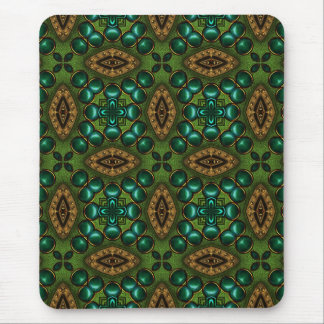 abstract_green mouse pad