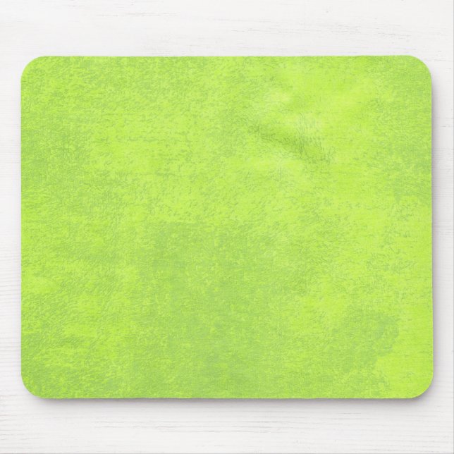 Abstract green paper mouse pad (Front)