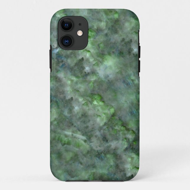 Abstract green quartz marble granite pattern    Case-Mate iPhone case (Back)