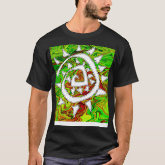 abstract green T-Shirt