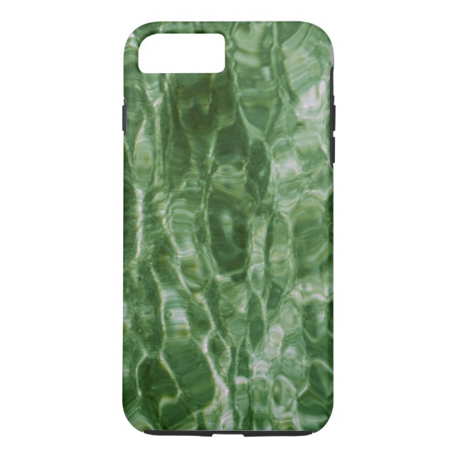 Abstract Green Water iPhone 8/7 Plus Tough Case (Back)