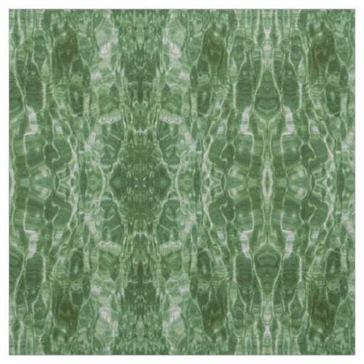 Abstract Green Water Photo Fabric