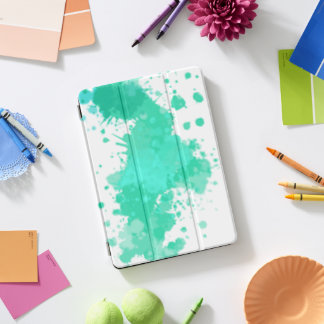 Abstract Green Watercolor Texture Design iPad Pro Cover