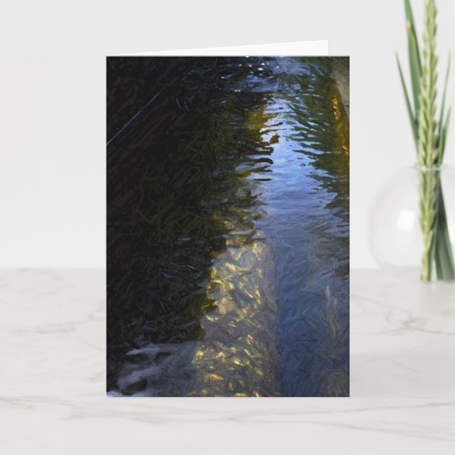 Abstract Greeting Card (Front)