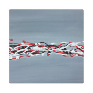 Abstract Grey Art Contemporary Modern