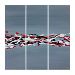 Abstract Grey Art Contemporary Modern