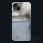 Abstract Grey & Blue Painting iPhone 13 Case<br><div class="desc">A Jennifer Goldberger abstract grey and blue painting. It looks like a cloudy day that could turn into a rainstorm. If you love modern art then this is the print for you. Pick one up today!</div>