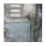 Abstract Grey & Blue Painting Ceramic Tile<br><div class="desc">A Jennifer Goldberger abstract grey and blue painting. It looks like a cloudy day that could turn into a rainstorm. If you love modern art then this is the print for you. Pick one up today!</div>