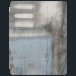Abstract Grey & Blue Painting iPad Smart Cover<br><div class="desc">A Jennifer Goldberger abstract grey and blue painting. It looks like a cloudy day that could turn into a rainstorm. If you love modern art then this is the print for you. Pick one up today!</div>