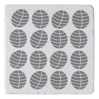 Abstract Grey Leaf Pattern