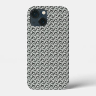 Abstract grey pattern iPhone 13 mini case