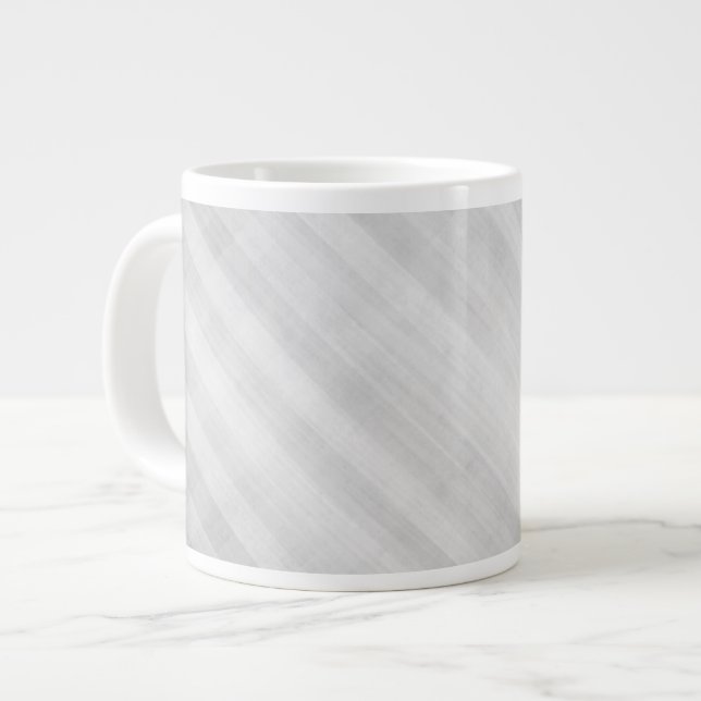 abstract grid pattern giant coffee mug (Front Left)