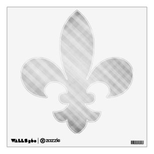 abstract grid pattern wall decal