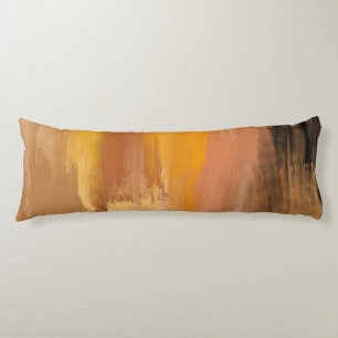 Abstract Grounded Earth Body Pillow