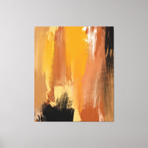 Abstract Grounded Earth Canvas Print