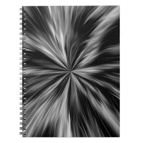 Abstract Grunge Background _ BW Notebook
