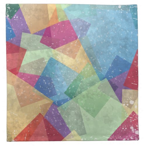 Abstract grunge background cloth napkin