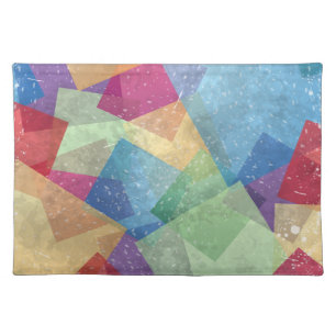 Abstract grunge background cloth placemat