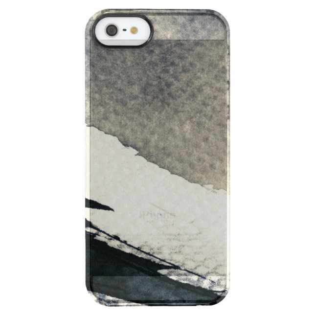 Abstract grunge background, ink texture. 4 uncommon iPhone case (Back)