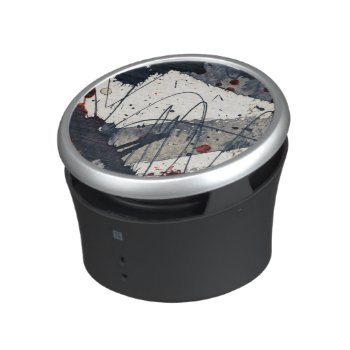 Abstract Grunge Background  Ink Texture. Bluetooth Speaker by watercoloring at Zazzle