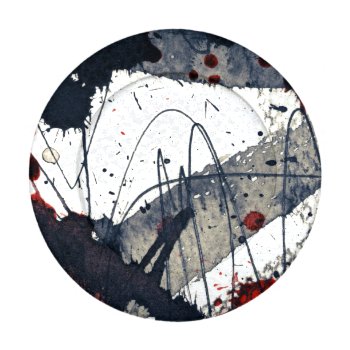 Abstract Grunge Background  Ink Texture. Button Covers by watercoloring at Zazzle