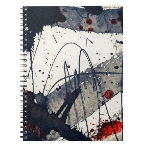 Abstract grunge background ink texture notebook