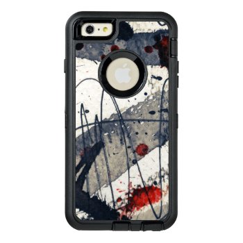 Abstract Grunge Background  Ink Texture. Otterbox Defender Iphone Case by watercoloring at Zazzle