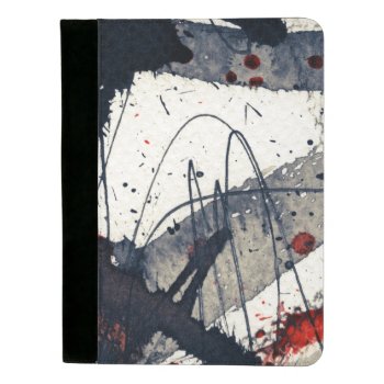 Abstract Grunge Background  Ink Texture. Padfolio by watercoloring at Zazzle