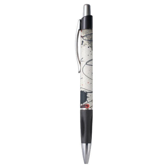 Abstract grunge background, ink texture. pen (Top (Vertical))