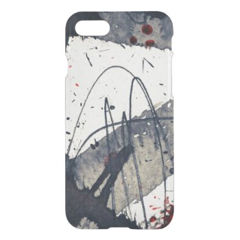 Abstract Grunge Background  Ink Texture. Iphone Se/8/7 Case by watercoloring at Zazzle