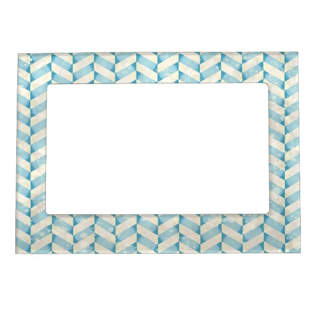 Abstract grunge background magnetic photo frame (Front)
