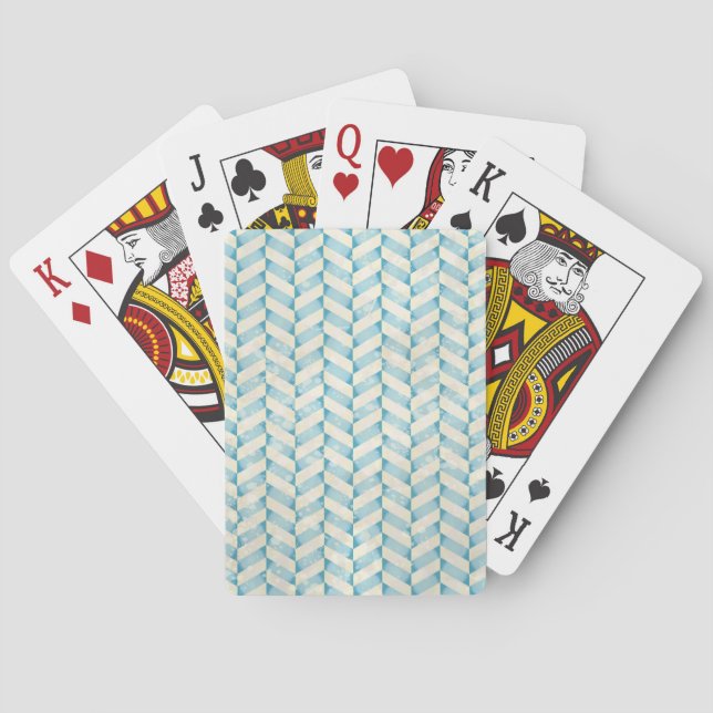 Abstract grunge background poker cards (Back)