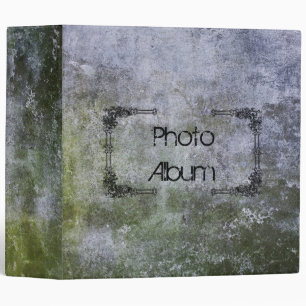 Abstract Grunge Moss Covered Stone Wall Texture Binder